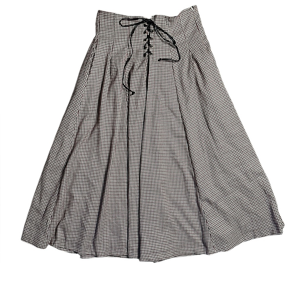 Alice’s Pig Corset High Waisted Gingham Skirt 12 - Picture 1 of 5